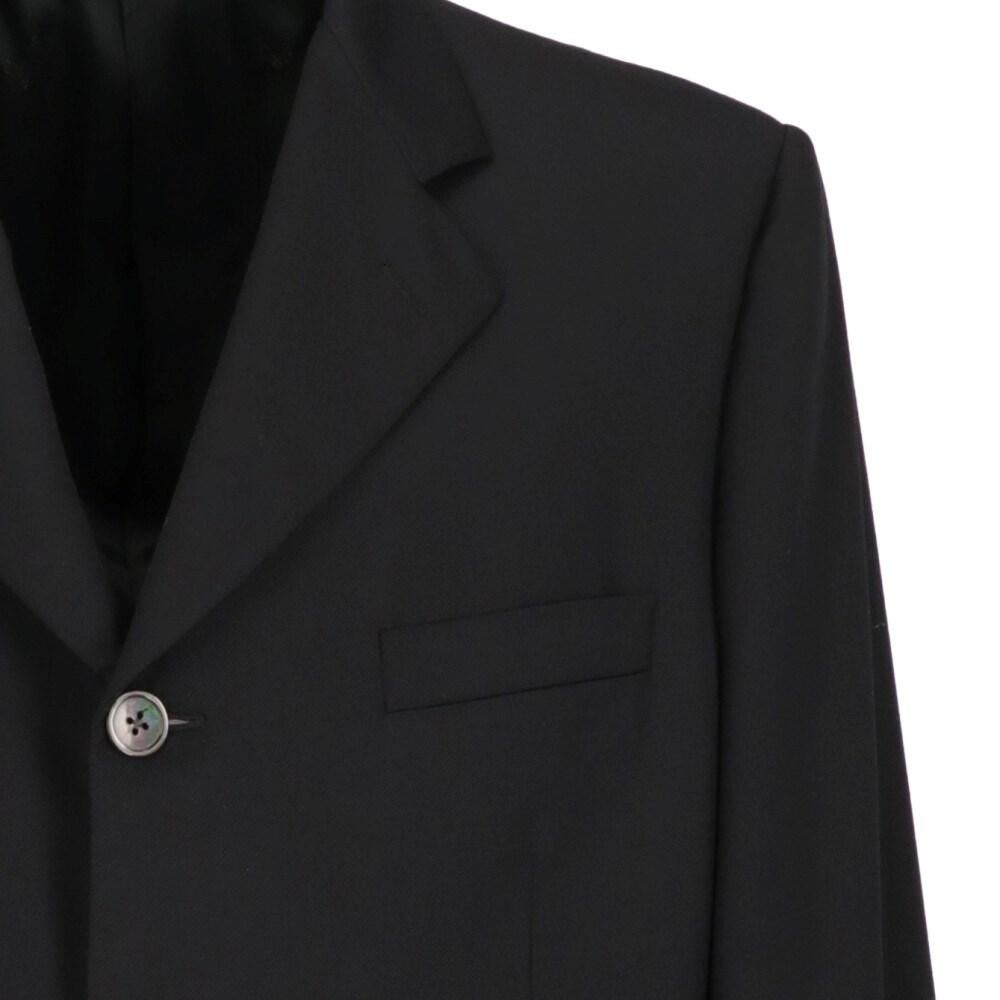 90s Trussardi black merino wool jacket In Excellent Condition For Sale In Lugo (RA), IT