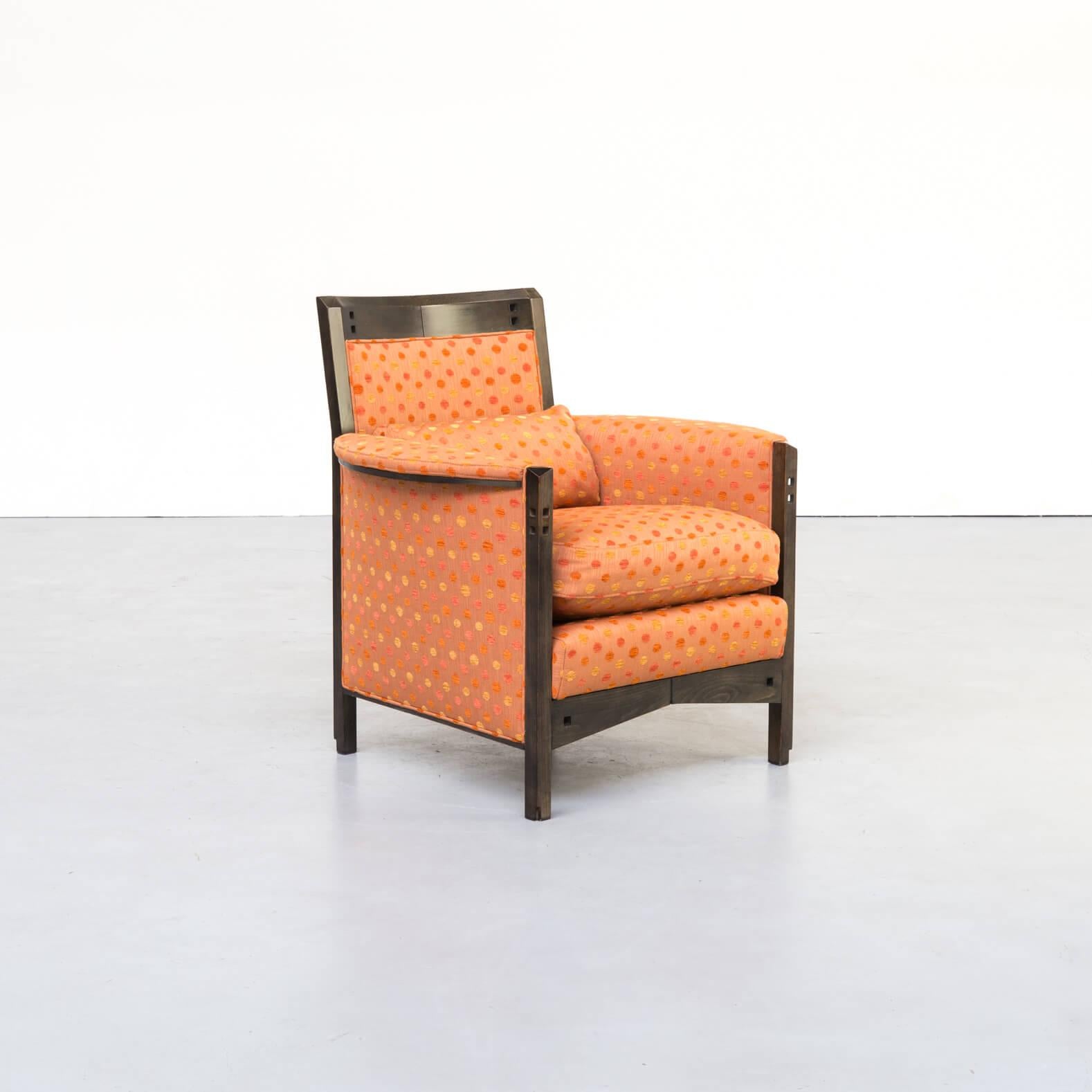 Mid-Century Modern 1990s Umberto Asnago Fauteuil for Giorgetti For Sale