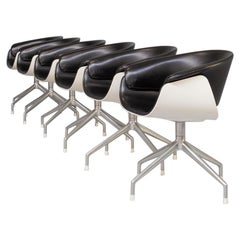 90s Uwe Fischer “Sina” Chair for B&B Italia Set/6