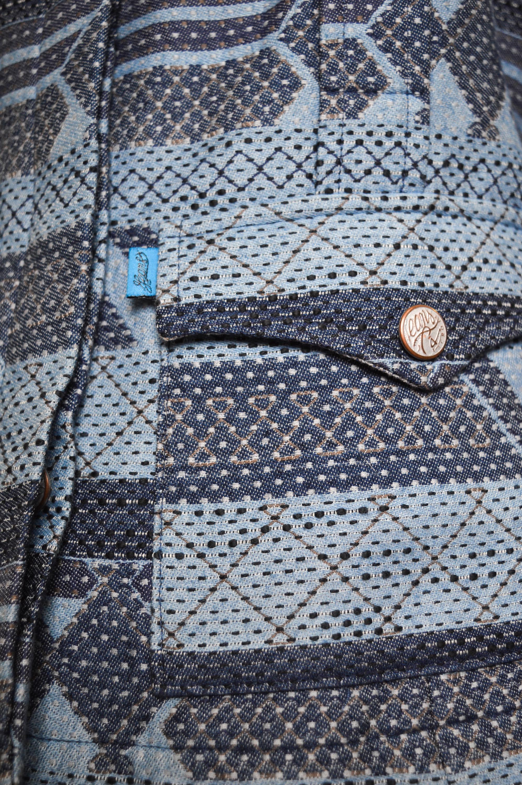 90er Jahre Vintage Christian Lacroix Sparkly Lamé Thread Monogramm Button down Jacke im Zustand „Gut“ im Angebot in Sheffield, GB