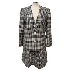 Giacca e pantaloncini vintage anni '90 di Valentino, abito USA 8