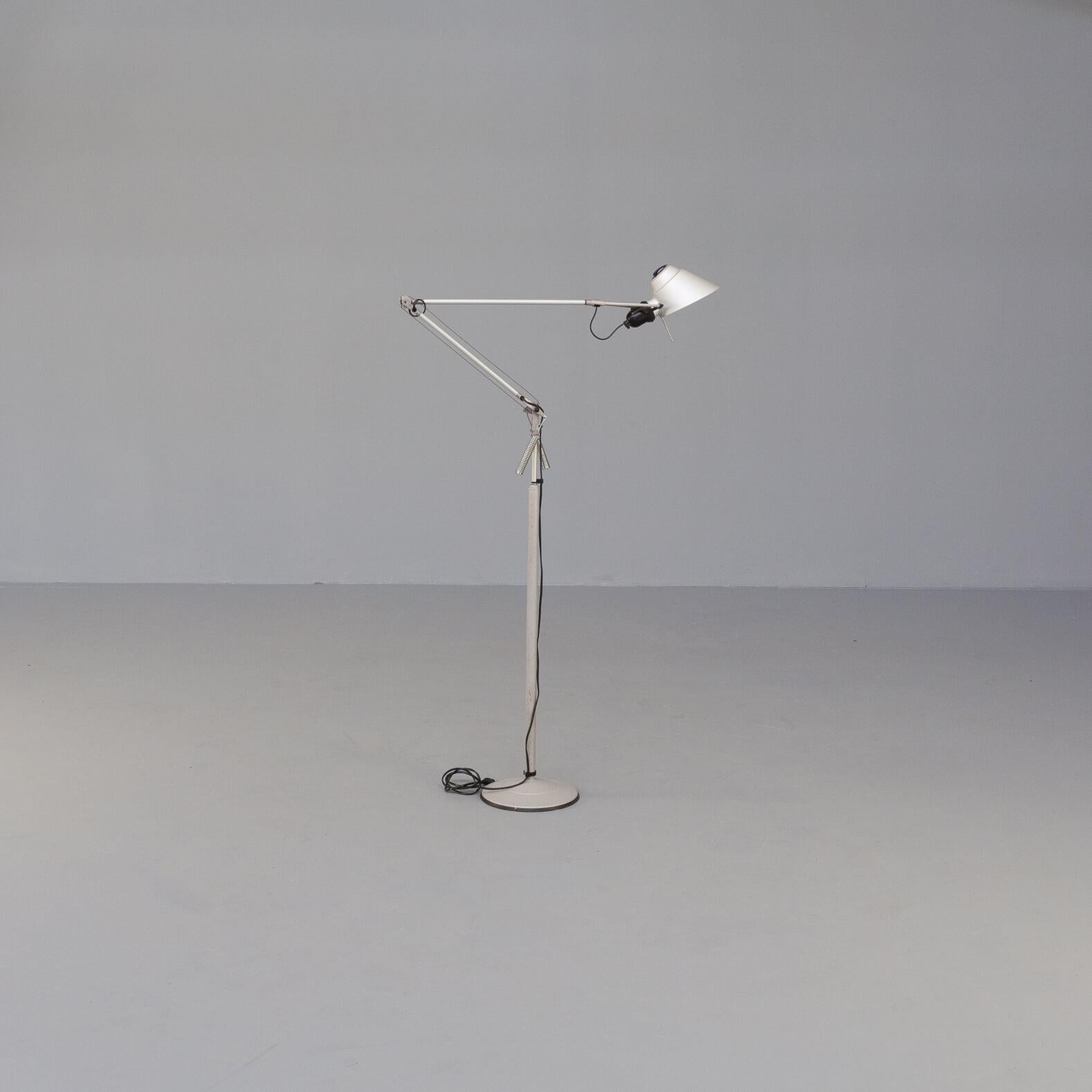 Modern 90s Walter Monici ‘Tangram’ Floorlamp for Lumina For Sale