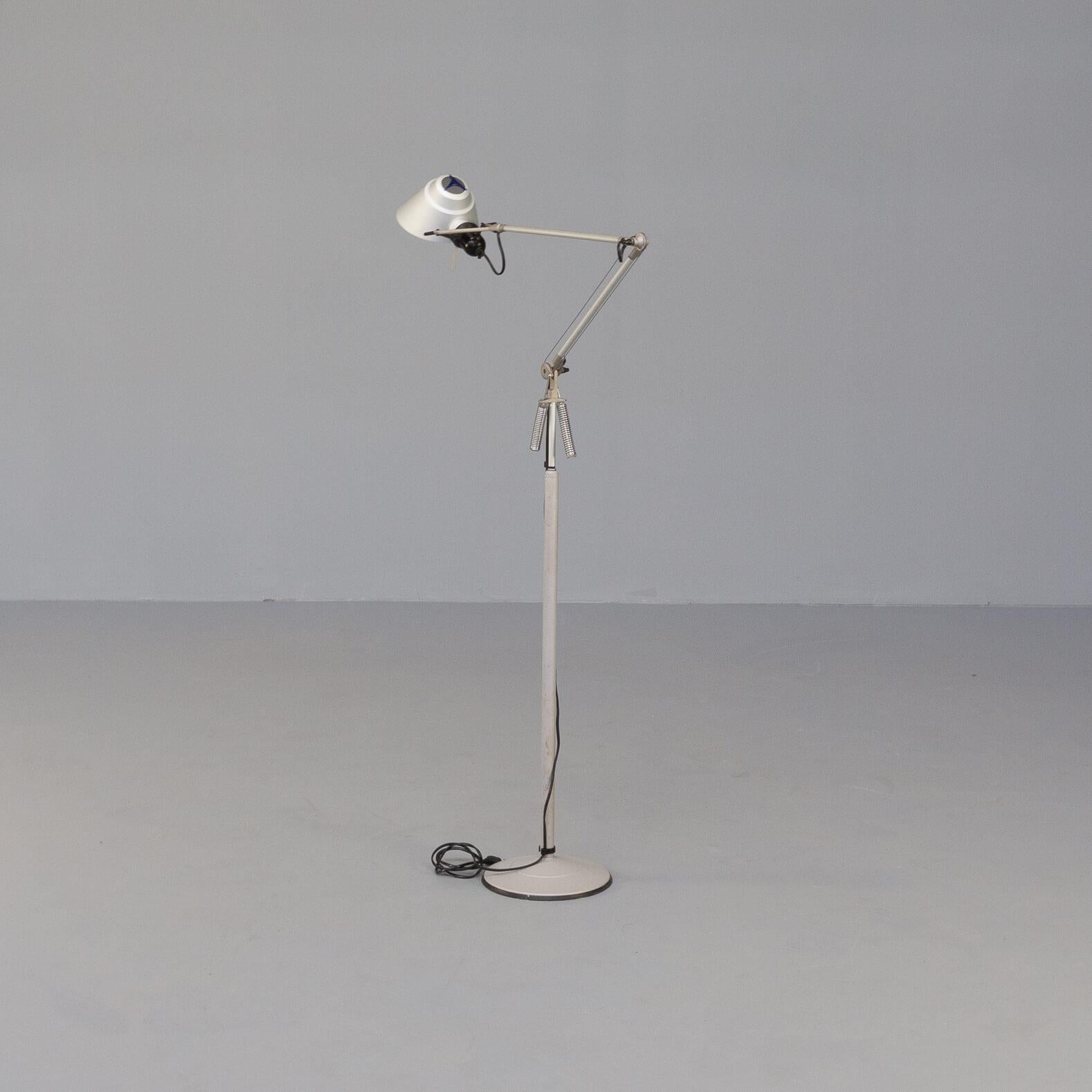 Italian 90s Walter Monici ‘Tangram’ Floorlamp for Lumina For Sale