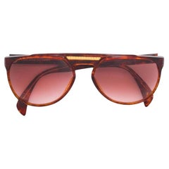 90s Yves Saint Laurent Vintage bronze sunglasses