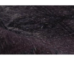 Vintage Distressed Overdyed Persian Rug