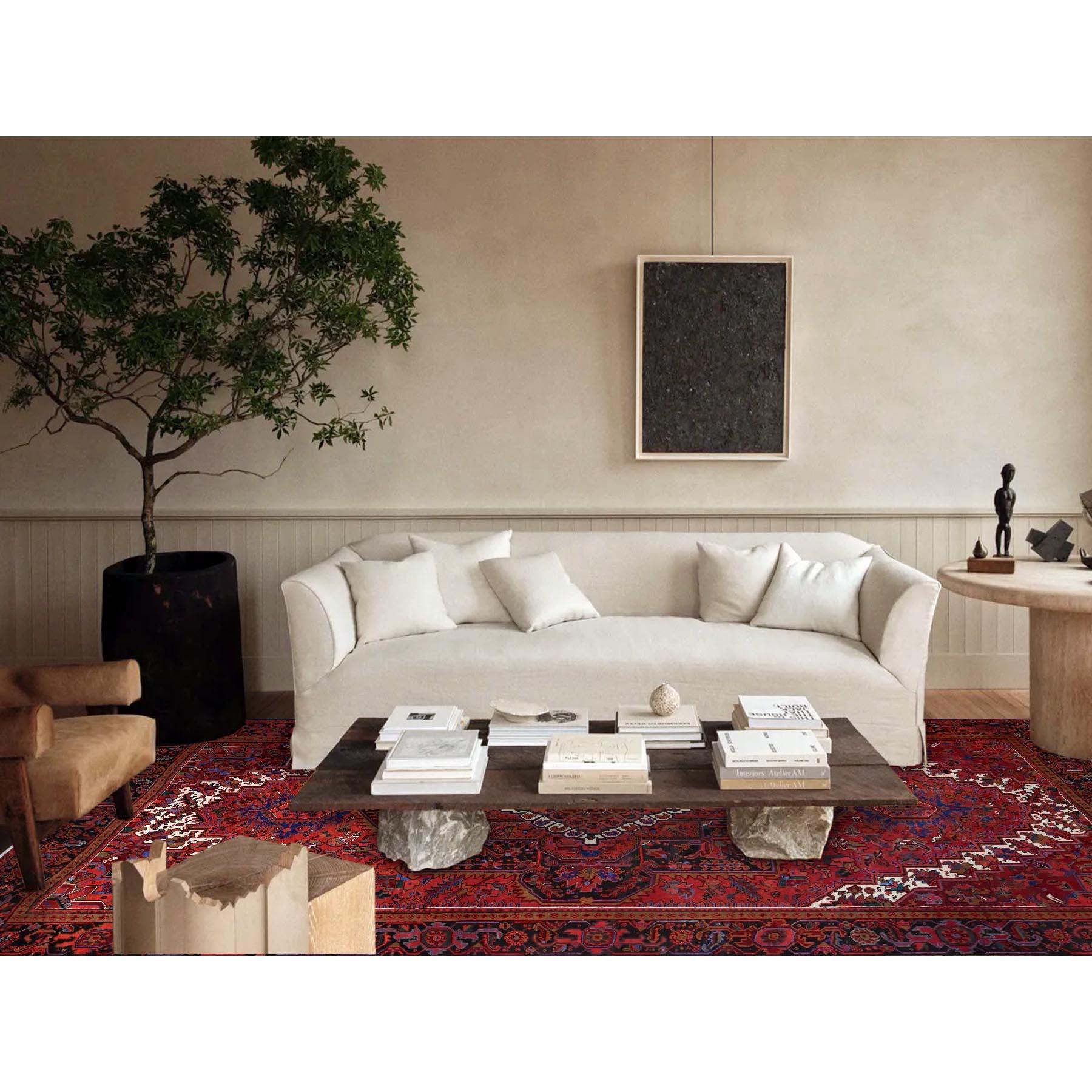 This fabulous Hand-Knotted carpet has been created and designed for extra strength and durability. This rug has been handcrafted for weeks in the traditional method that is used to make
Exact Rug Size in Feet and Inches : 9'10