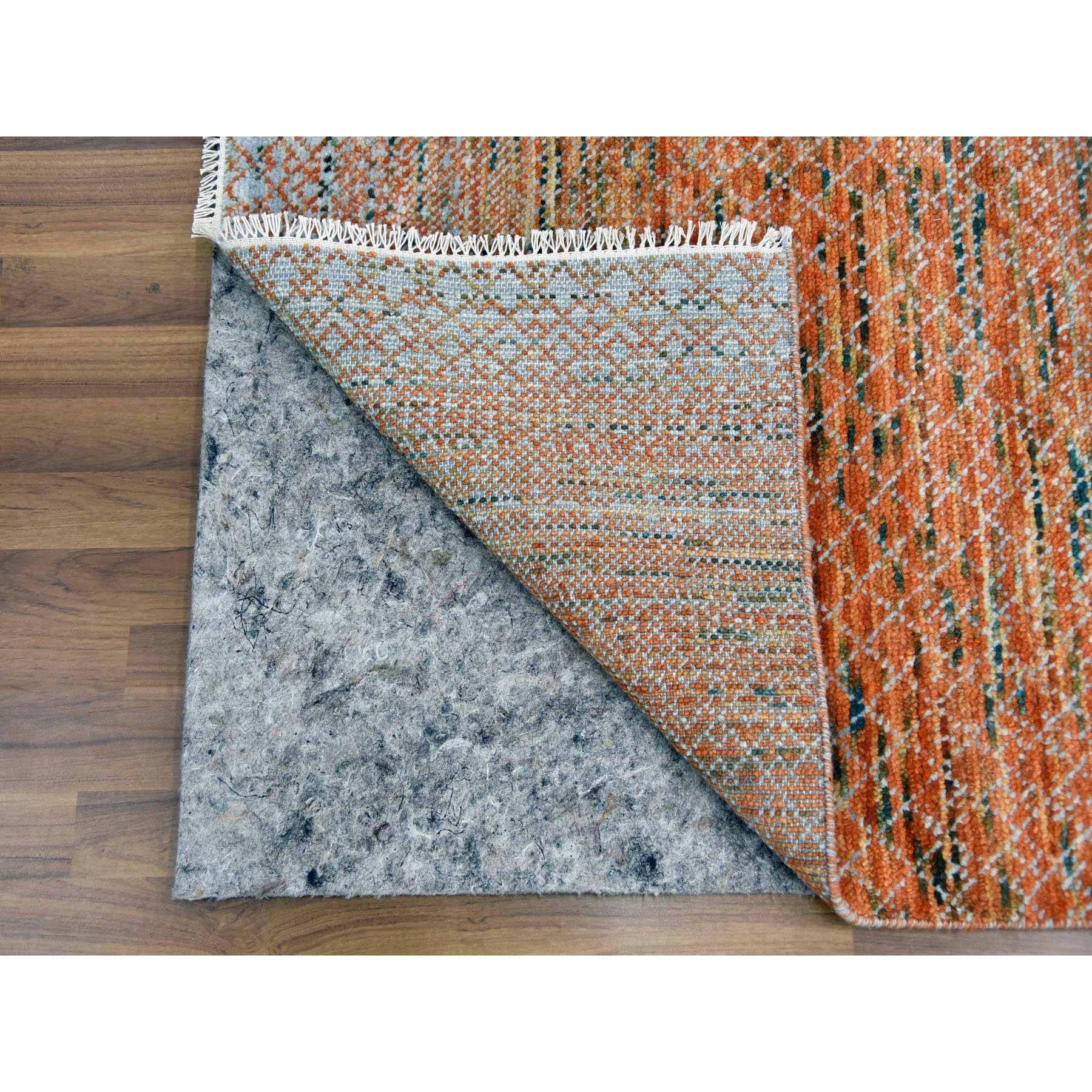 Hand-Knotted 9'10