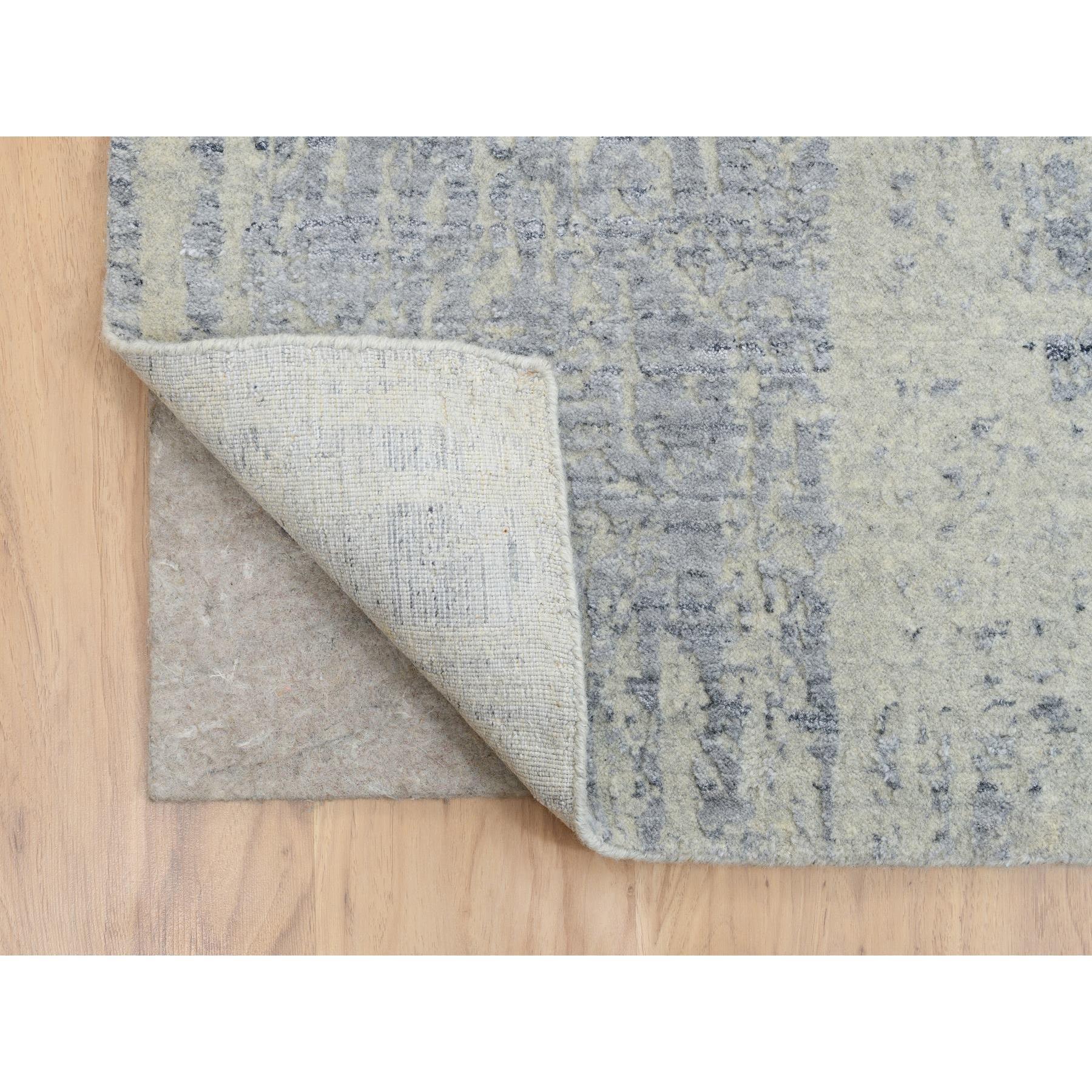 Indiano Tappeto grigio jacquard 9'10 