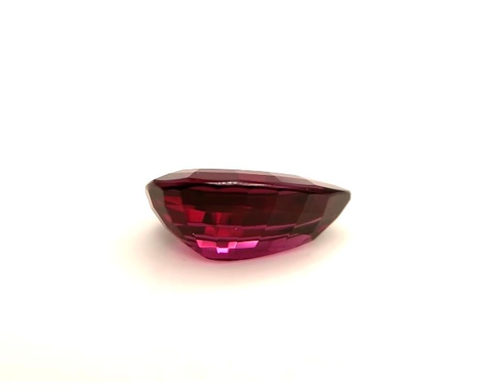 Pear Cut 9.12 Carat Rhodolite Garnet Pear Shape, Unset Loose Gemstone