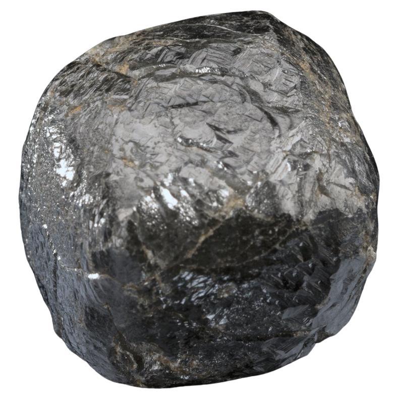 91.40 Carat Natural Rough Black Diamond Cube