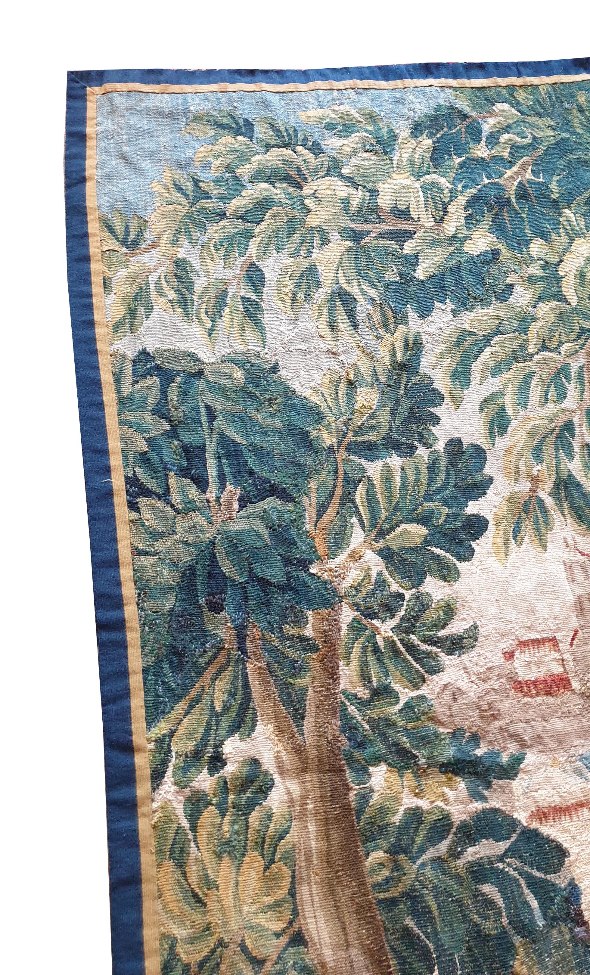 915 - 18th Century Aubusson Tapestry In Excellent Condition In Paris, FR