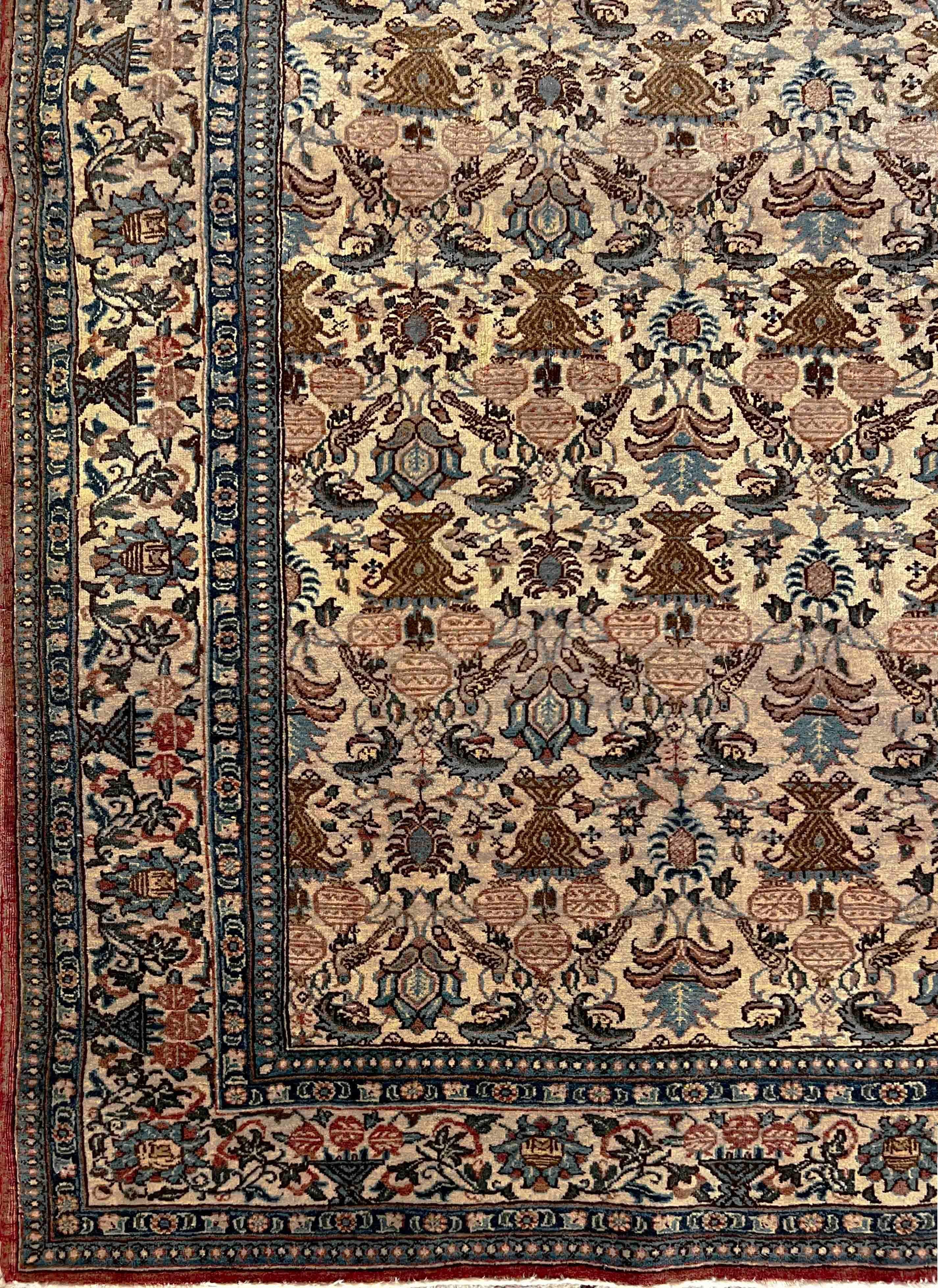 916 - Magnifique tapis vintage Qom en vente 2