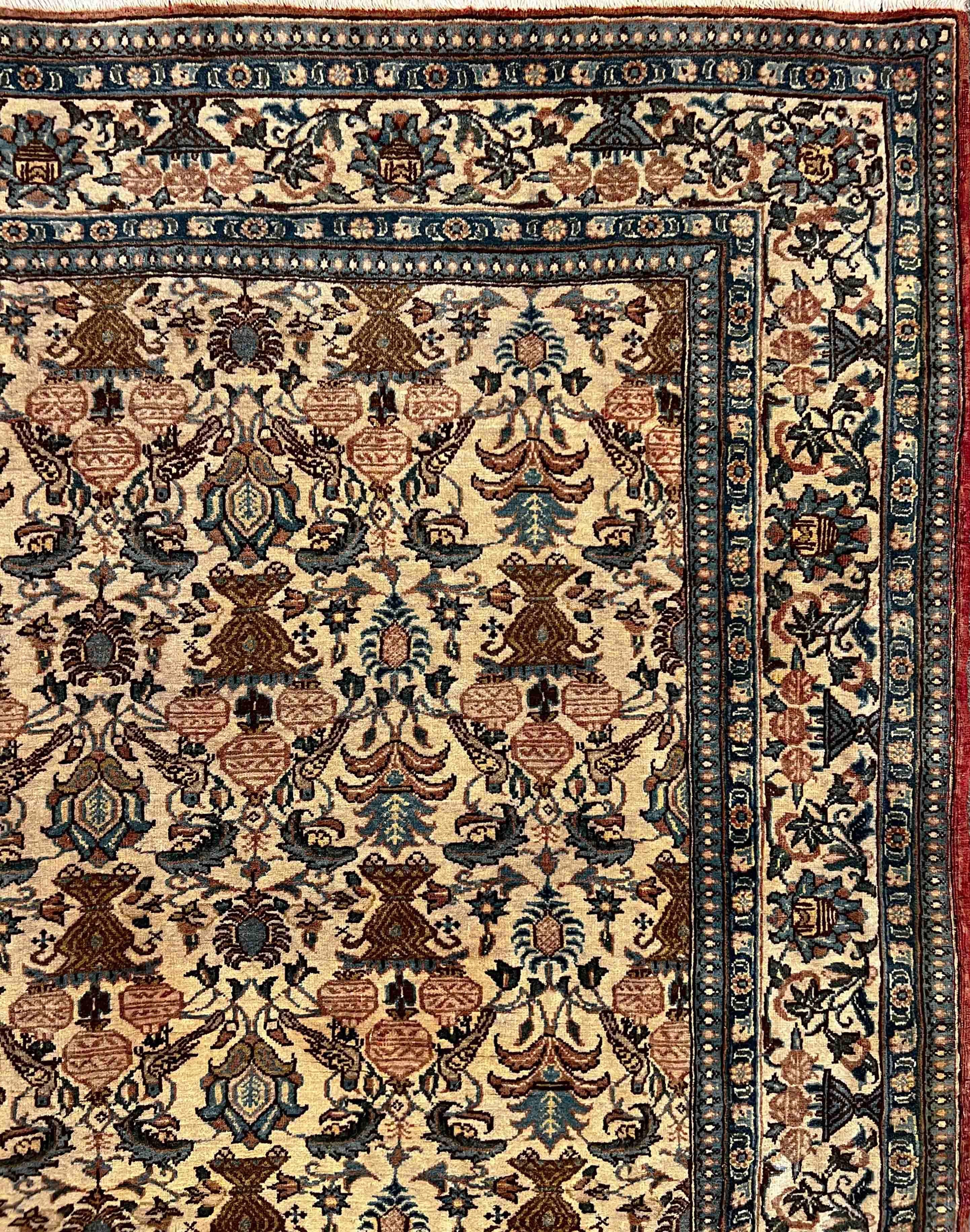 916 - Magnifique tapis vintage Qom en vente 1