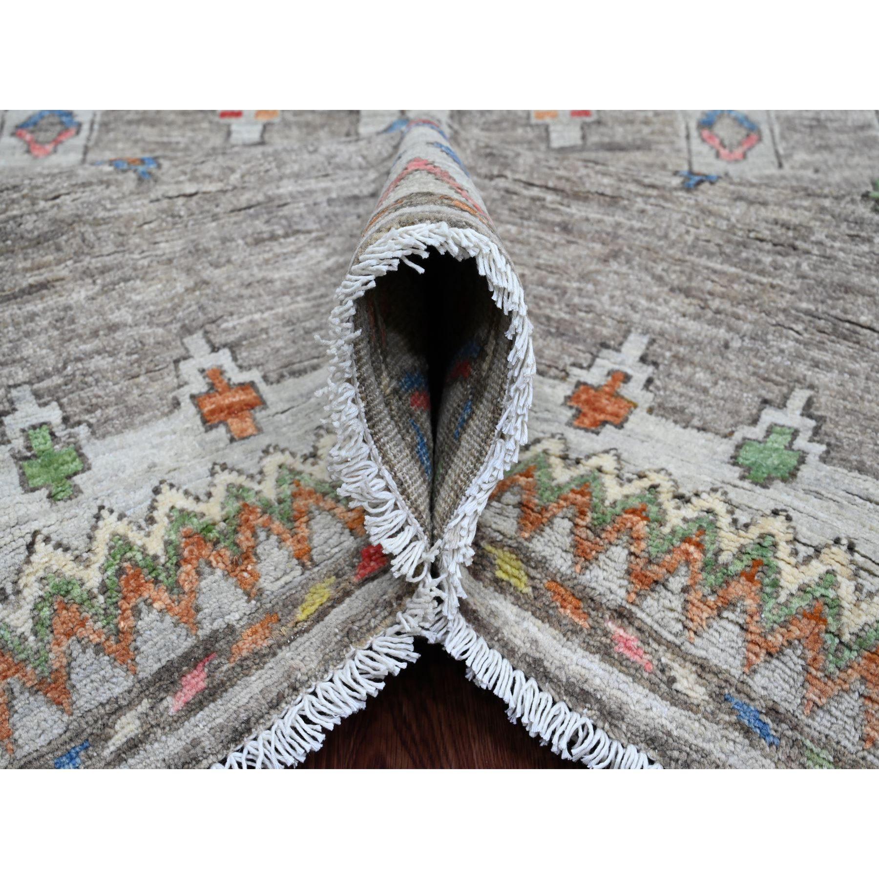 Hand-Knotted 9'1