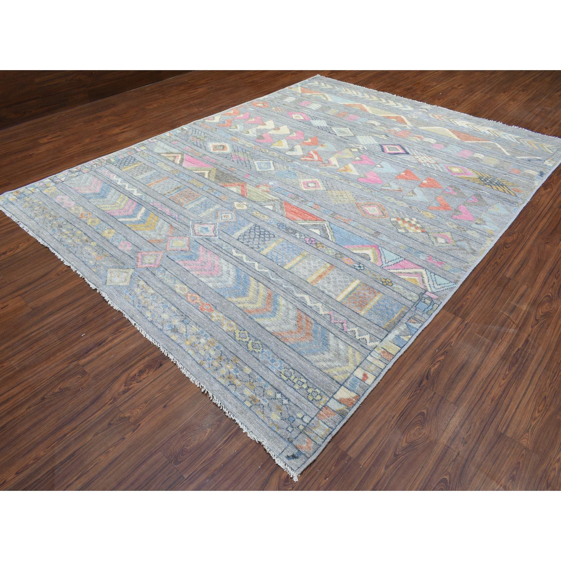 Afghano Tappeto Runner 9'1 
