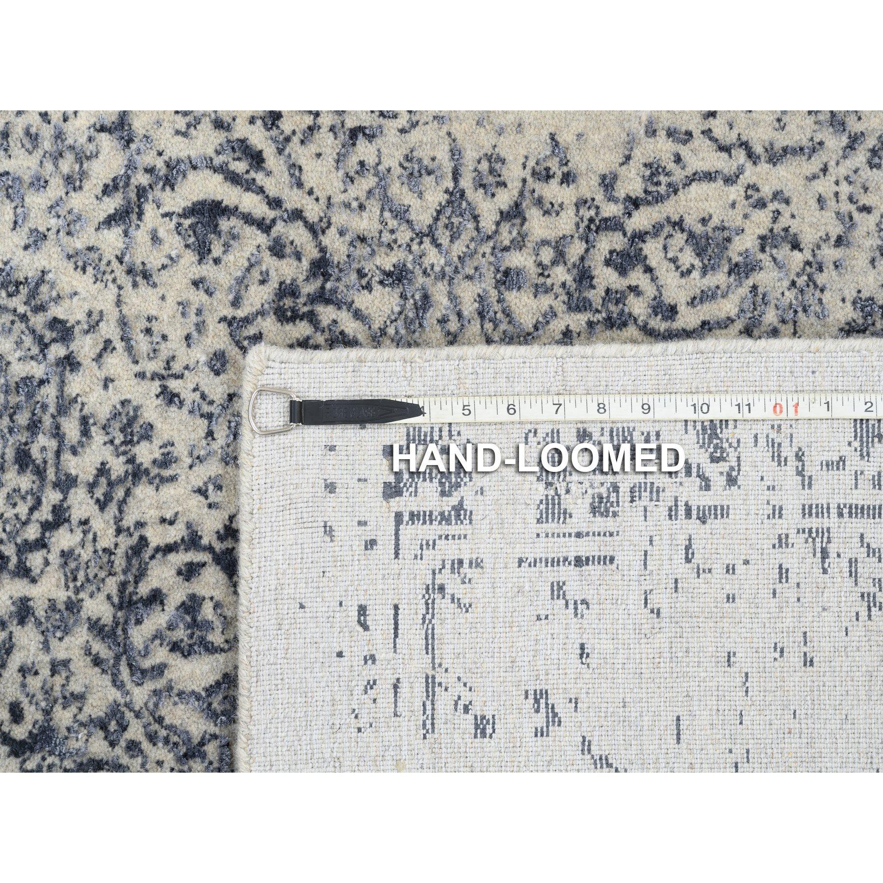 Tappeto orientale in lana jacquard e seta artistica 9'1 