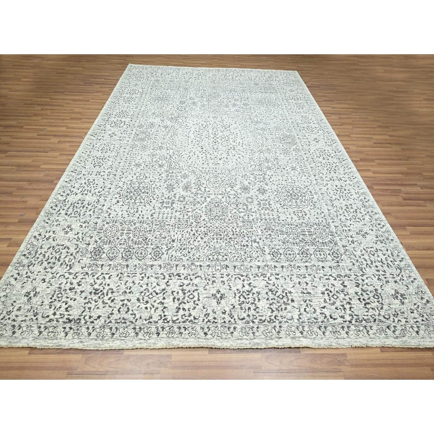 Bianco alabastro, Influenza preistorica del XIV secolo, Design Mamluke, Tinture naturali, Annodato a mano, Pura lana, Tappeto orientale
Materiali primari: Lana
Lattice: No Pile 
altezza: 0,25 pollici
Stile: Tradizionale
Colore primario: