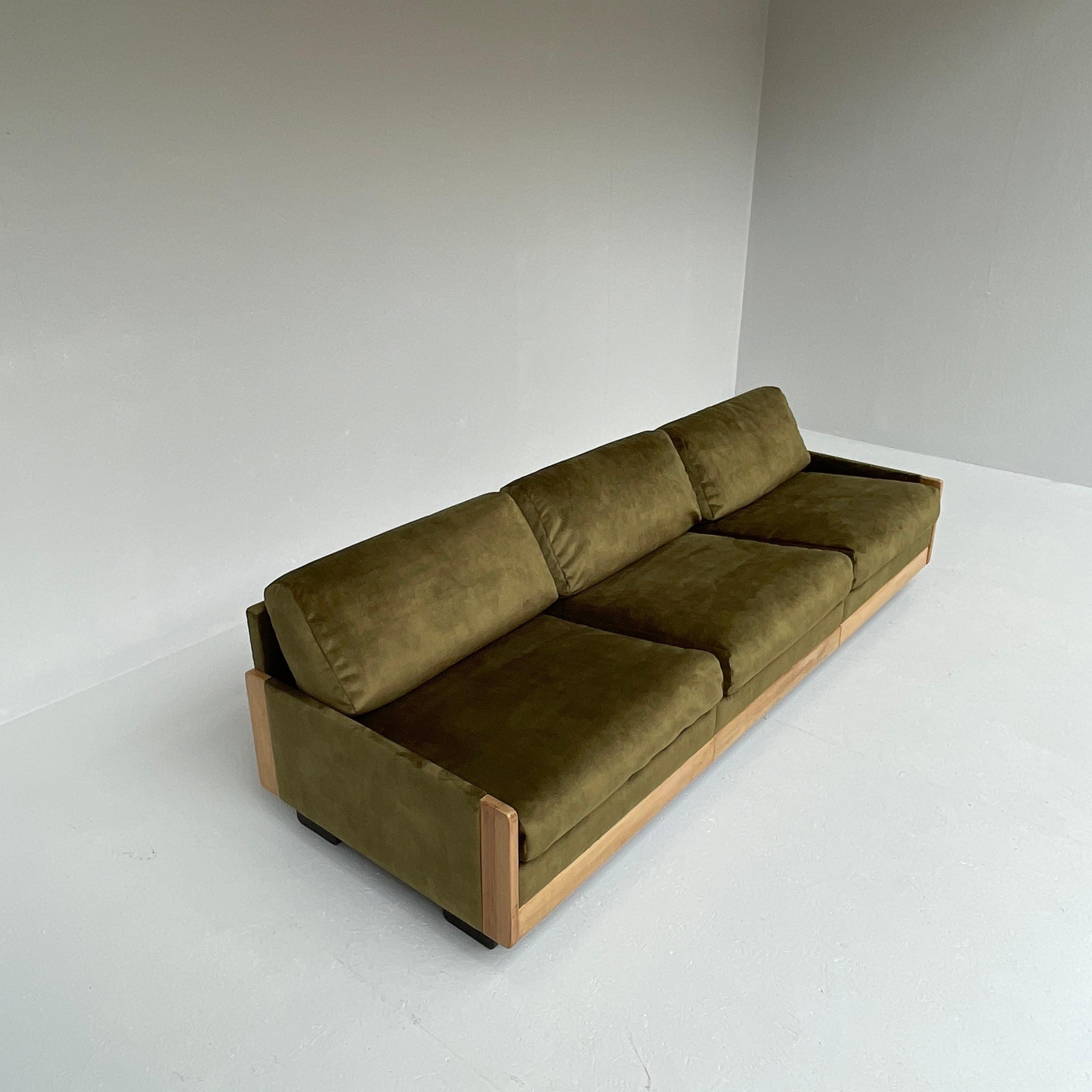 Italian 920 3 Seater Sofa by Afra & Tobia Scarpa for Cassina, 1970s