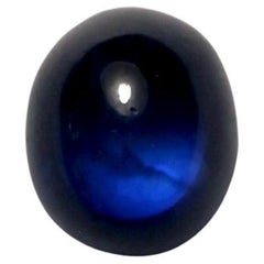 9.20 carat oval cabochon cut Sapphire