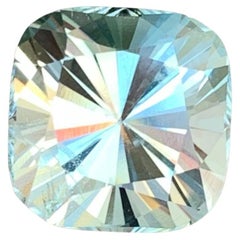 9.20 carats Loose Light Blue Aquamarine Custom Precision Cut from Pakistan