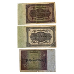 !922 Collection of German Prewar 50000 Marks Bills