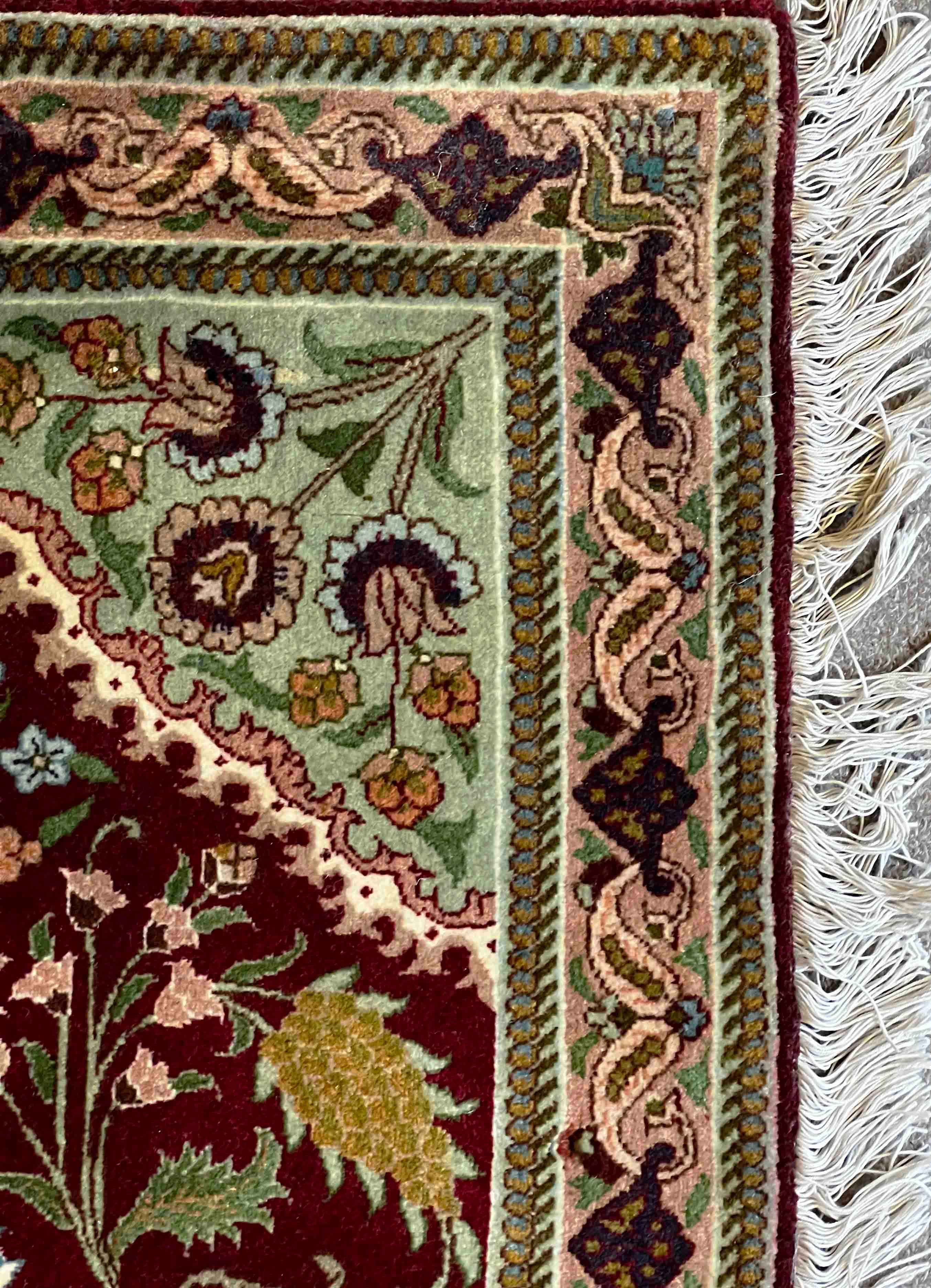 924 - Bel tappeto Tabriz antico in vendita 3