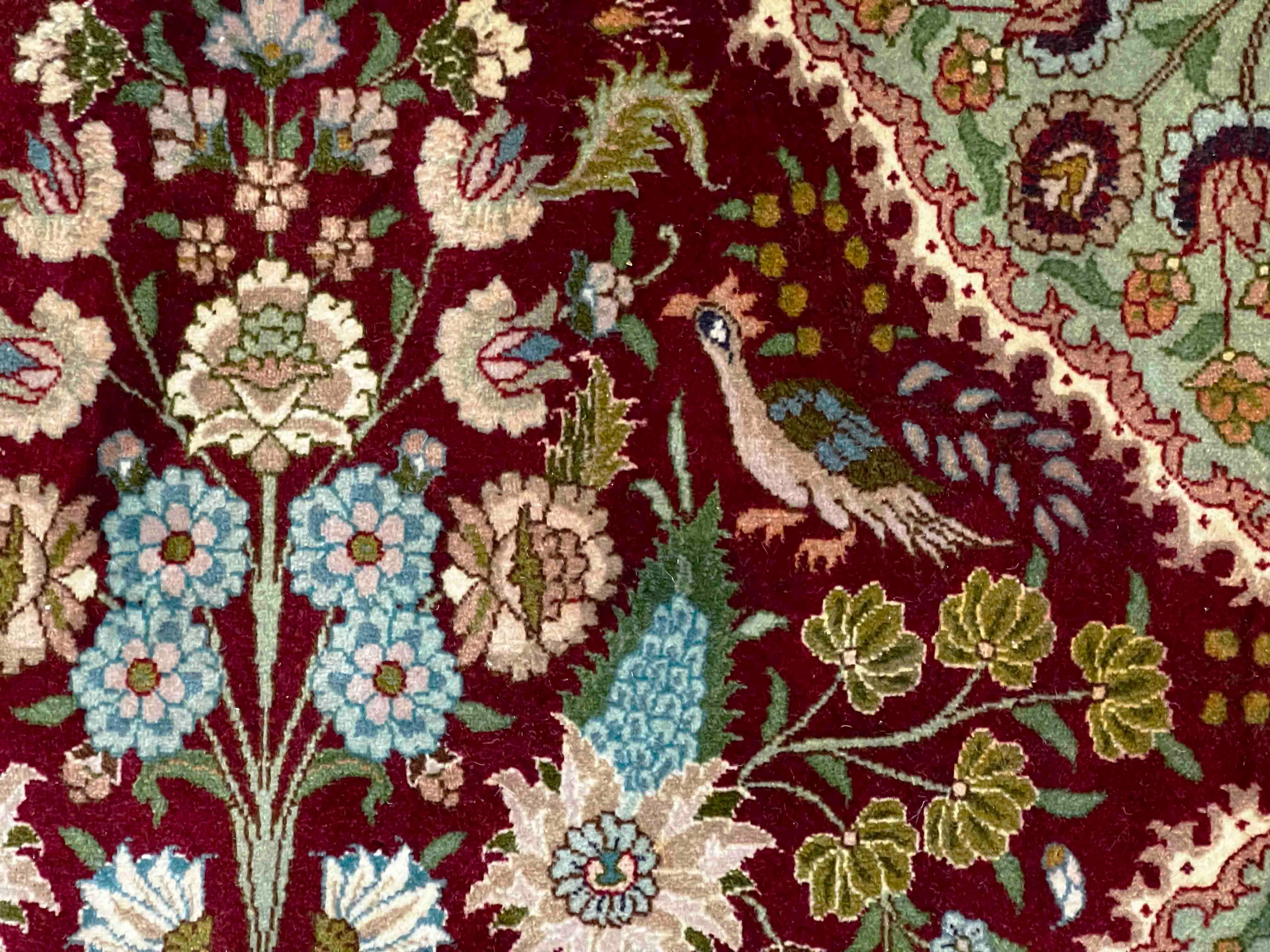 924 - Bel tappeto Tabriz antico in vendita 4