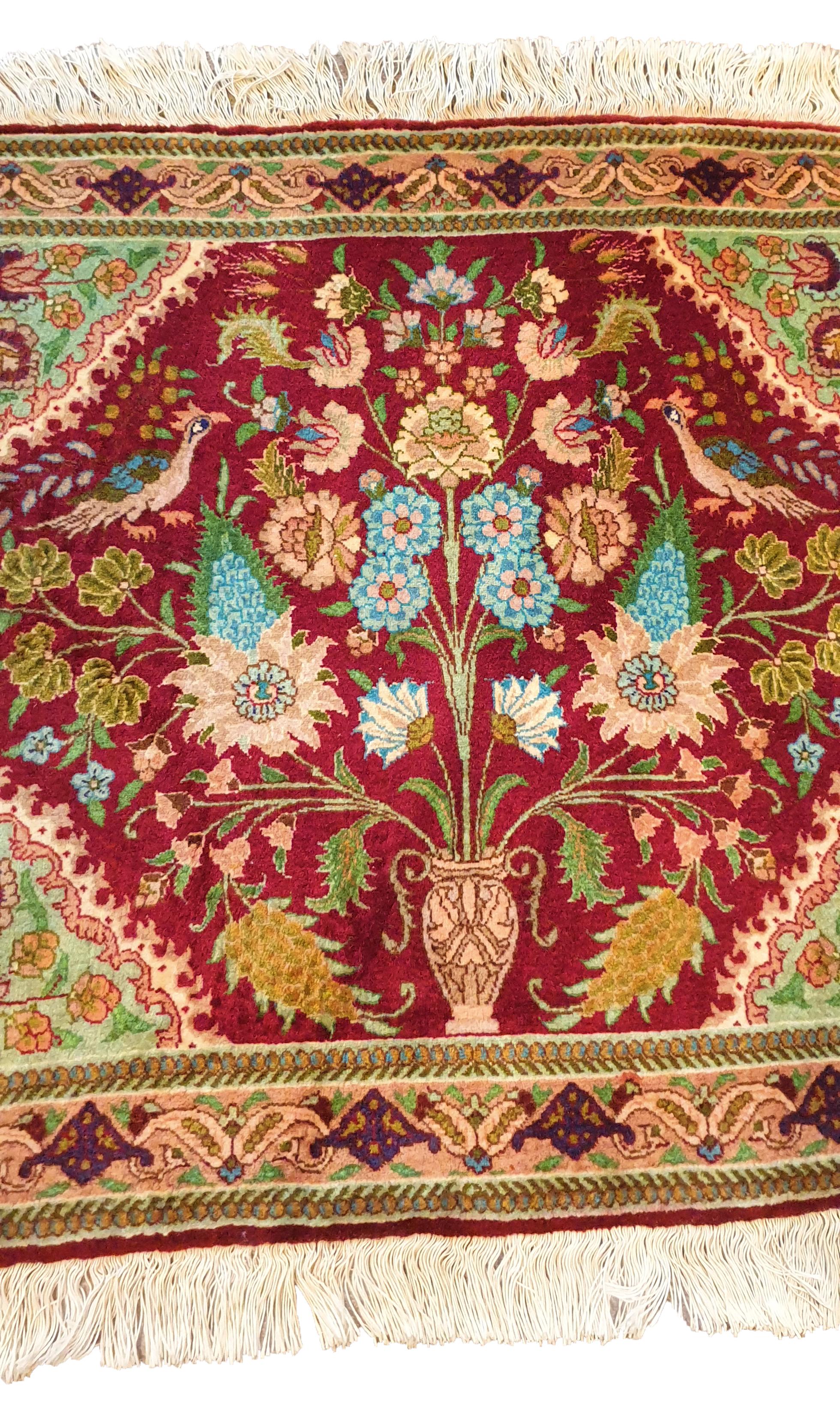 Central Asian 924 - Nice Antique Tabriz Rug For Sale