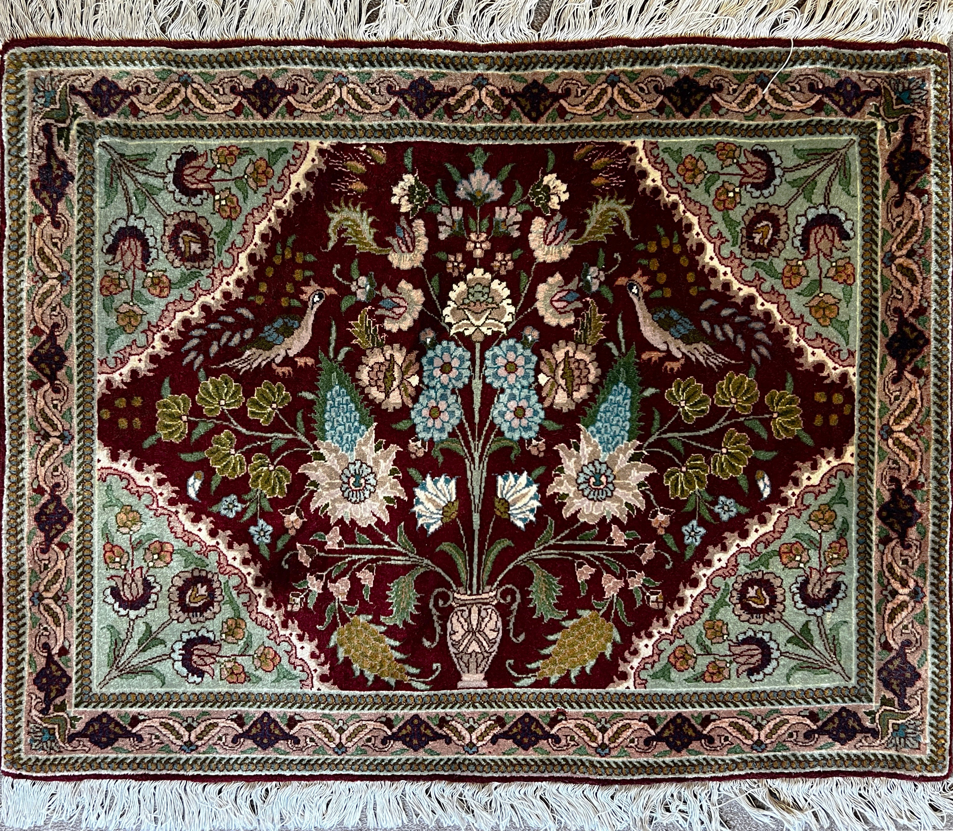 924 - Bel tappeto Tabriz antico in vendita