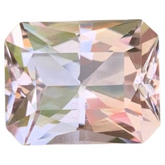 9,25 carati di Morganite rosa naturale sciolta, pietra tagliata a forbice, gemma afgana