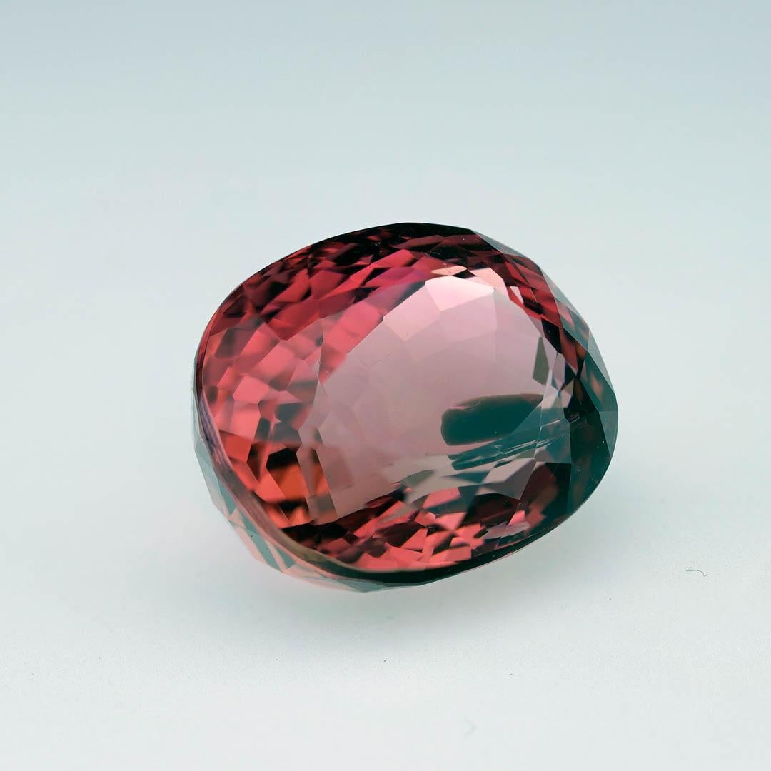 Oval Cut 9.25 Carat Rubellite Gemstone For Sale