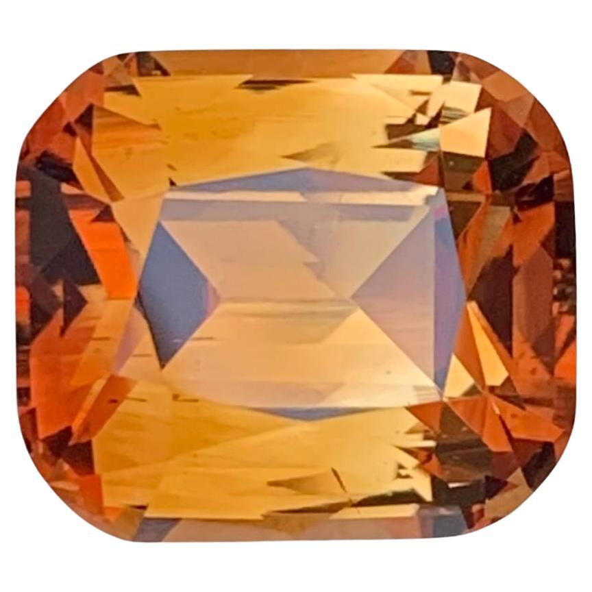 9.25 Carat Stunning Loose Heated Topaz Cushion Shape Gem For Sale