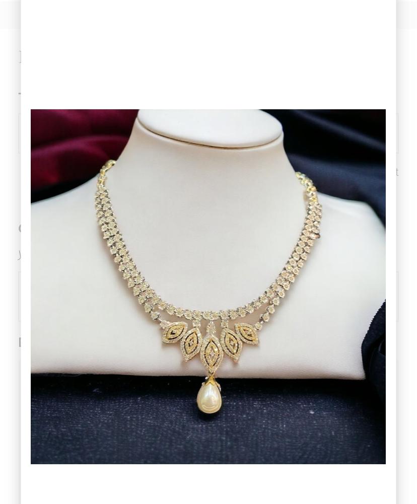 9,25 Karat F/VS1 Diamanten im runden Brillantschliff Diamanten Perlenkette aus 14K zweifarbigem Gold im Angebot 3