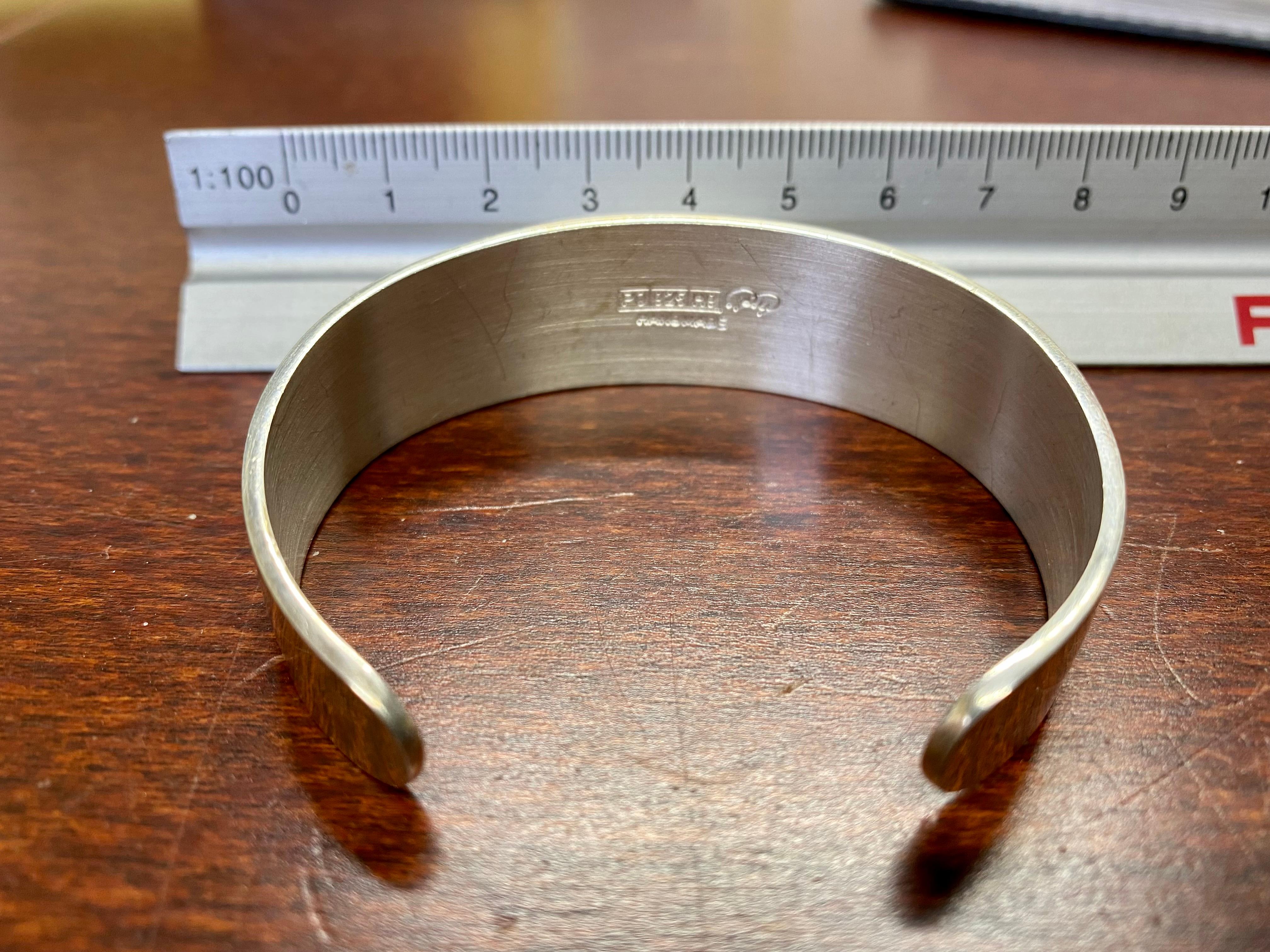 Bracelet en argent 925 Pekka Piekäinen Finlande 2009 Bon état - En vente à Orimattila, FI