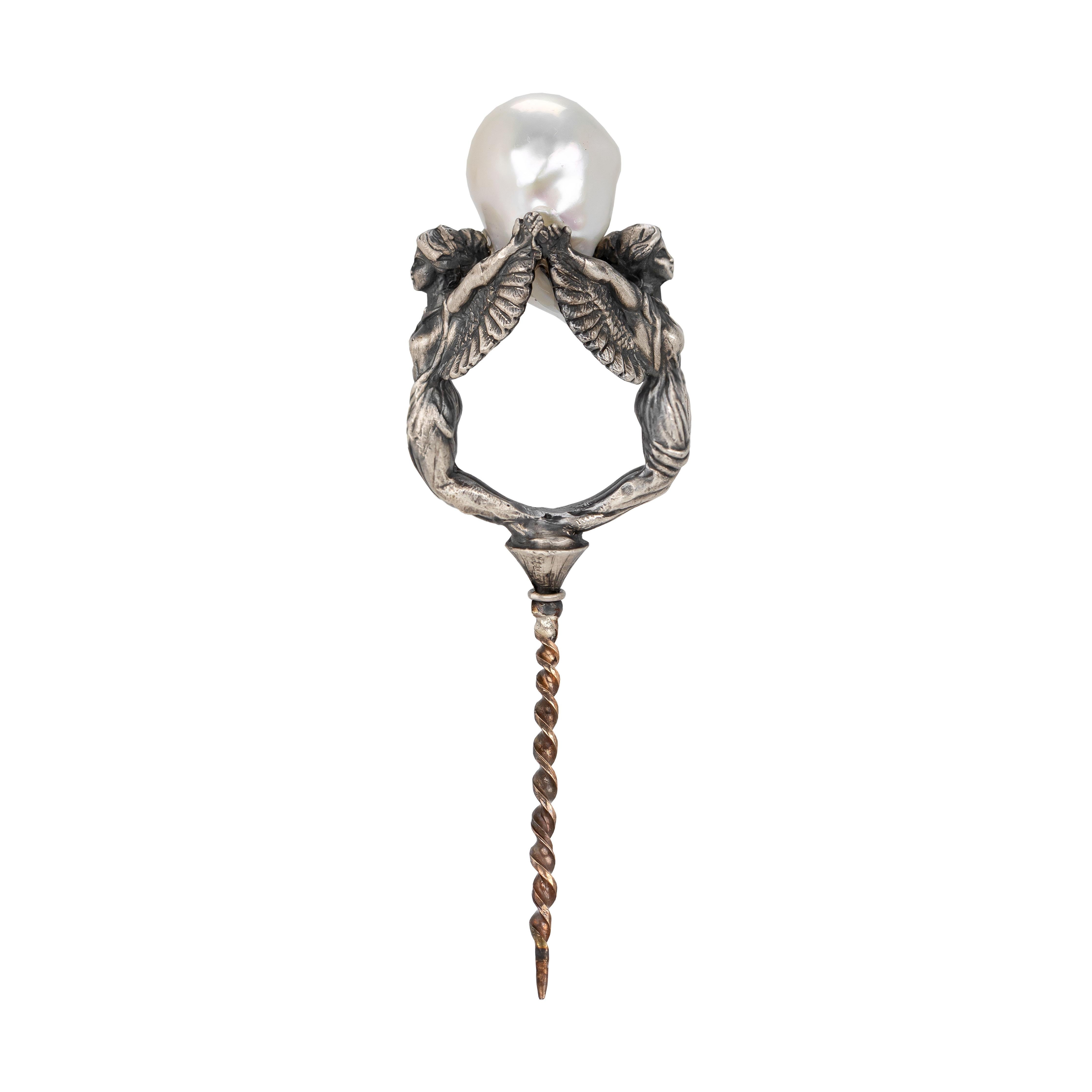 Porte-cigares 925, outil pour cigares, épingle à cigare, épingle à cigare de collection ancienne en vente 2
