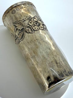 Copa italiana de plata 925 de Brandimart de Florencia, c1960's, Sellos italianos: BR