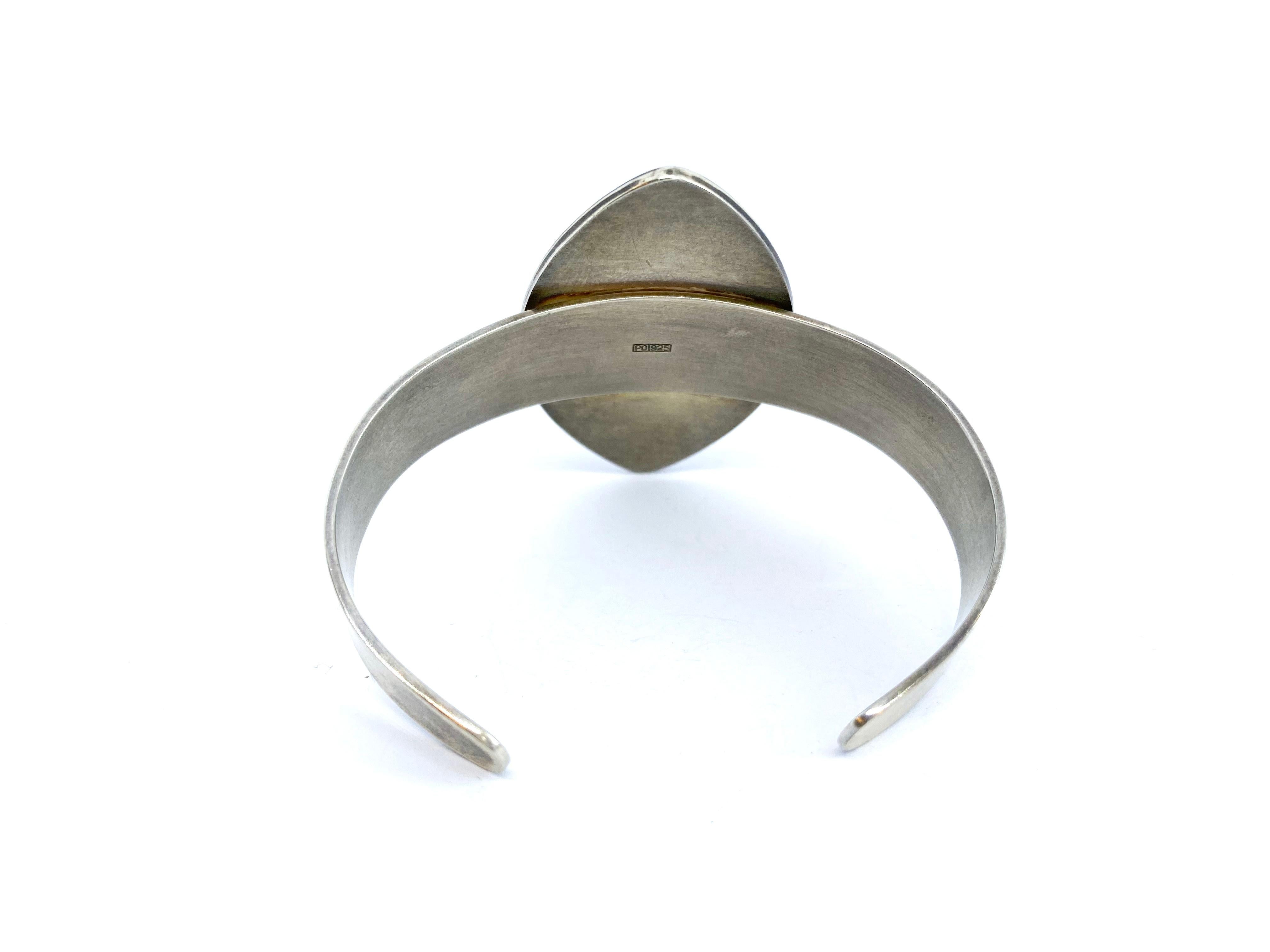 Bracelet à bijoux en argent 925 Turku Finlande Pekka Piekäinen Platin Oro Bon état - En vente à Orimattila, FI