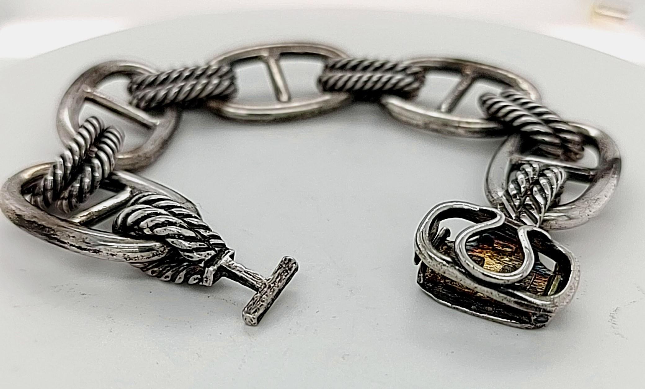 Montre, bracelet et collier Omega De Ville vintage en argent 925 des années 1970 15