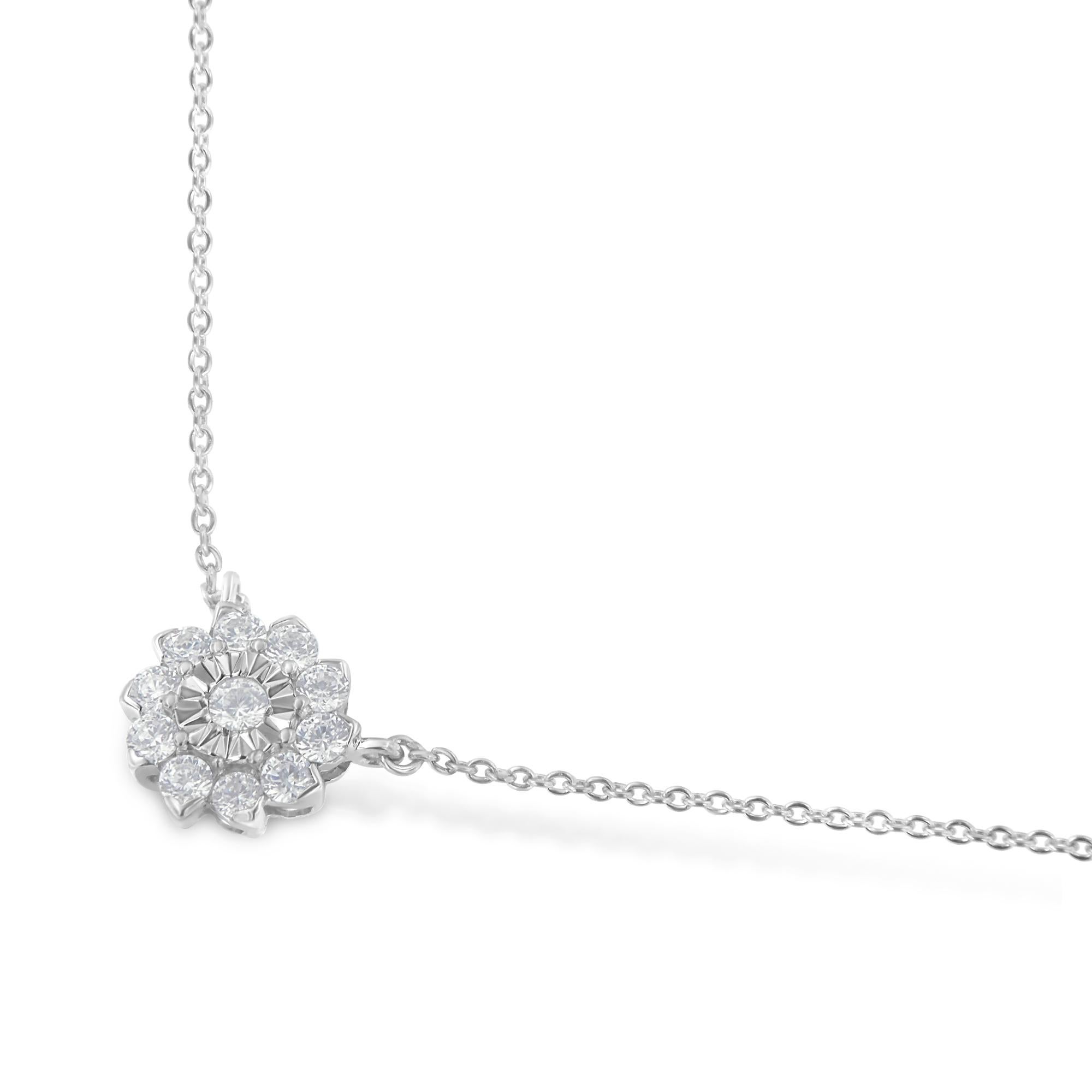 sun 925 diamond pendant