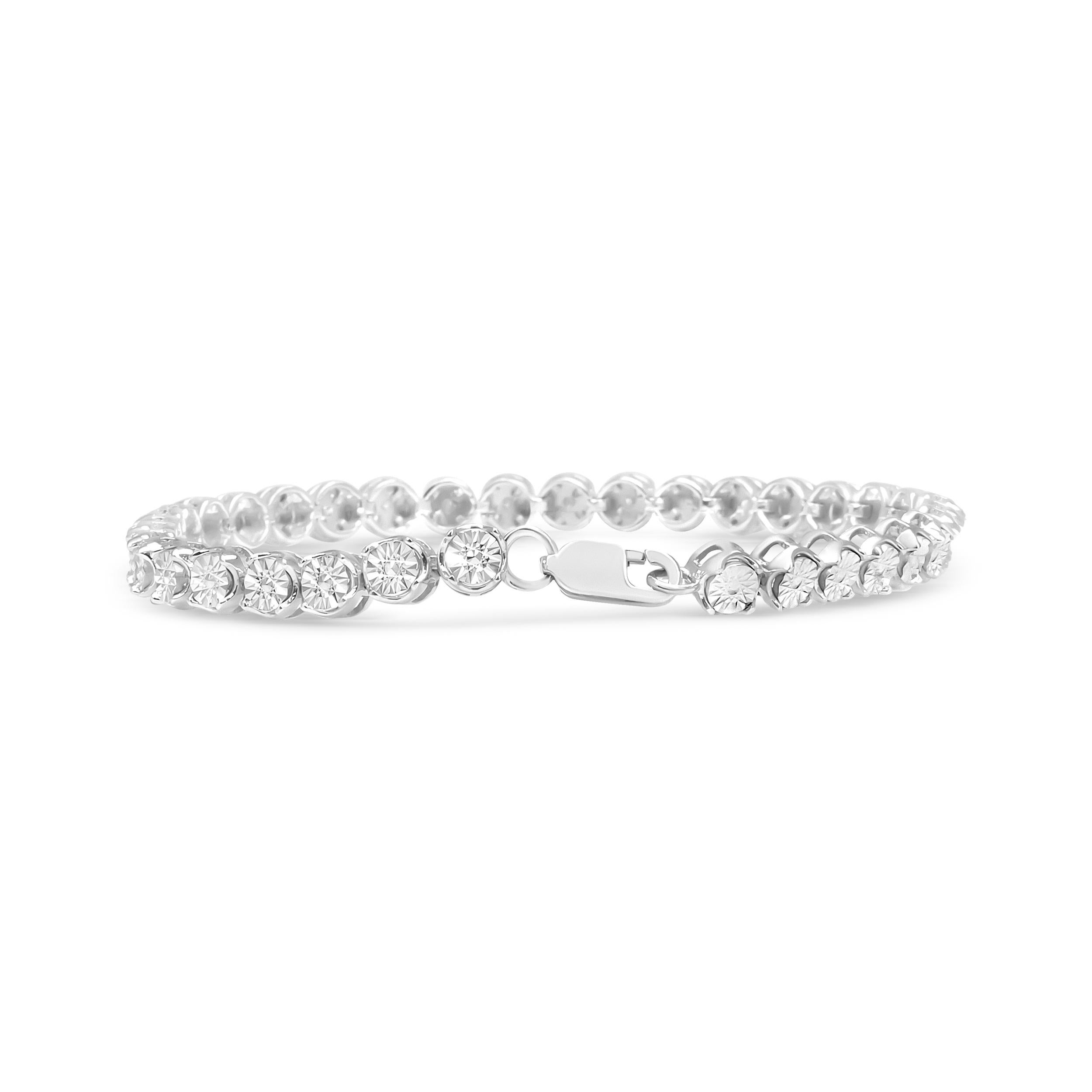 sterling silver tennis bracelets