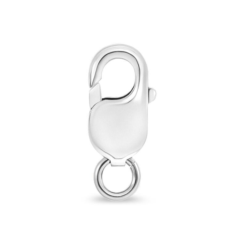Round Cut .925 Sterling Silver 1/2ct White and Black Diamond Shih Tzu Dog Pendant Necklace For Sale