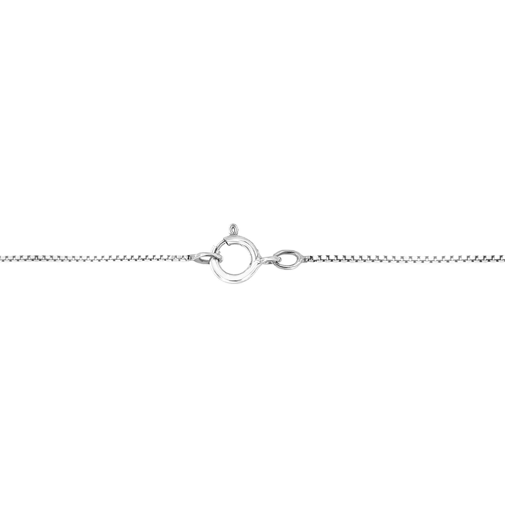 Moderno Collana con ciondolo a doppio cuore aperto in argento 925, 1/4 cttw di diamante, 18