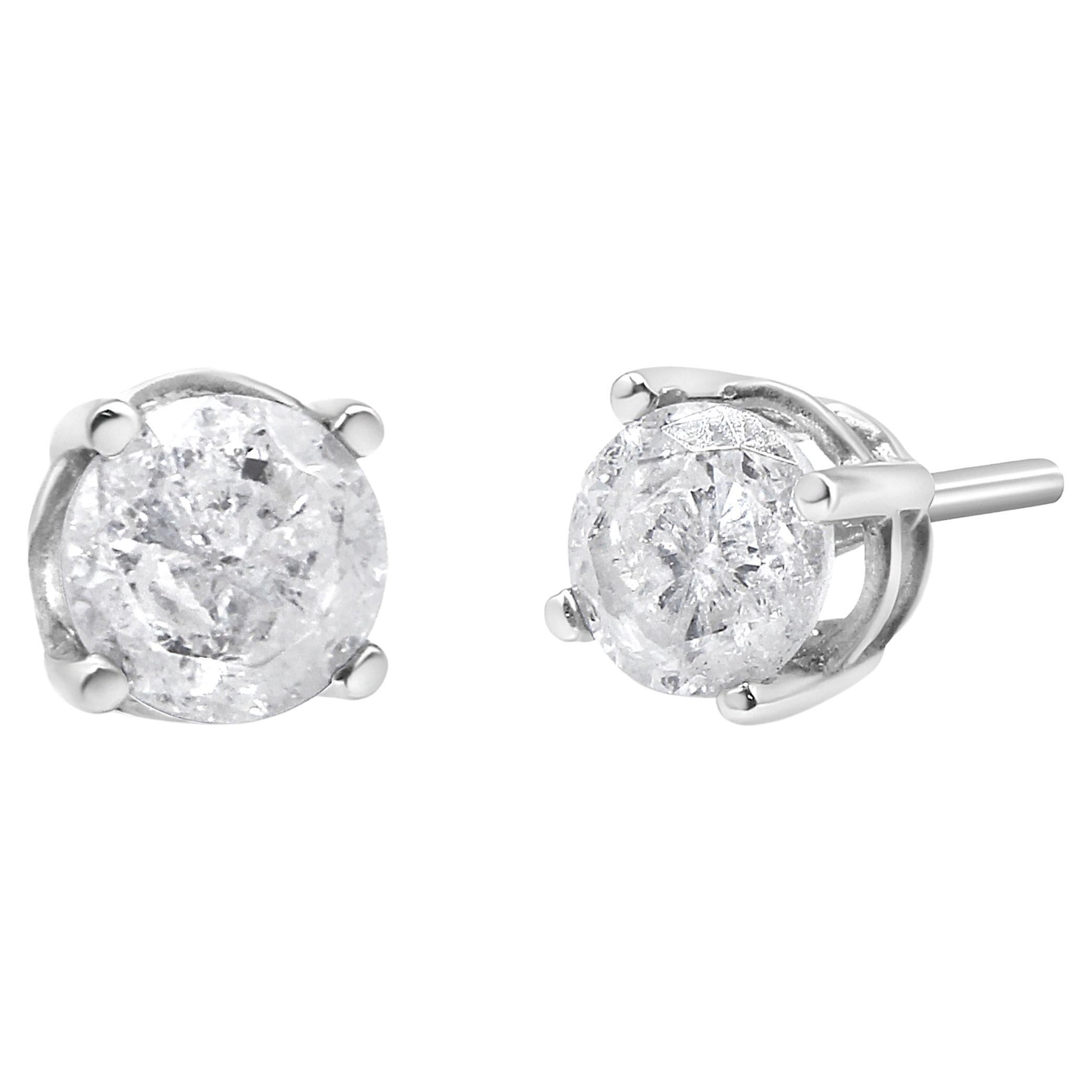 A classic design for a classic woman, these silver studs are the perfect piece for the modern, everyday woman. Crafted in genuine .925 sterling silver, and plated with rhodium (a platinum-family metal) for a lifetime of tarnish-free wear, these