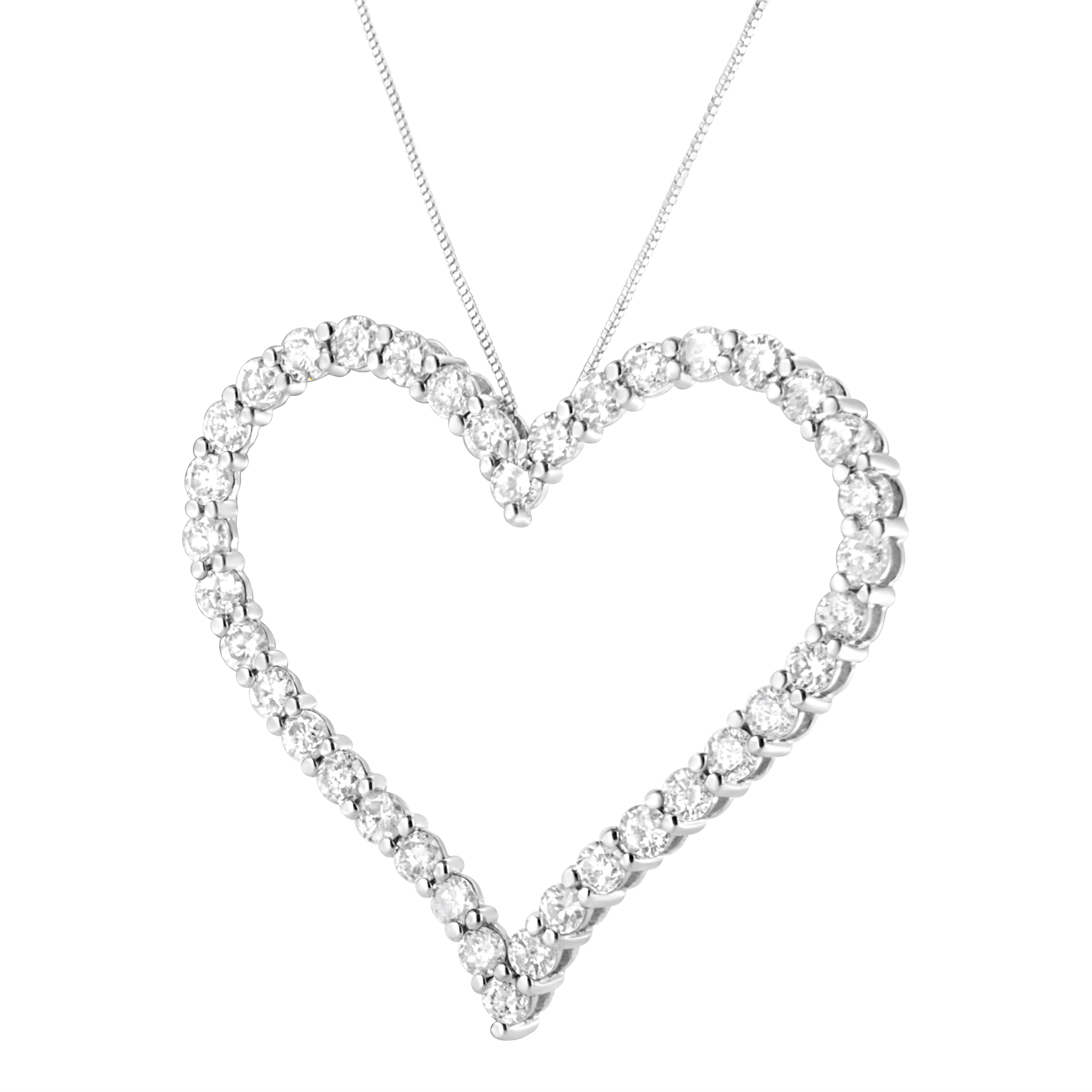 sterling silver heart pendant