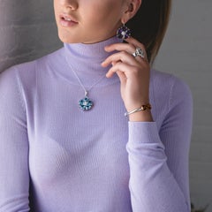 .925 Sterling Silver and 14 Karat Gold Vermeil Infinity Mixed Hinge Bracelet