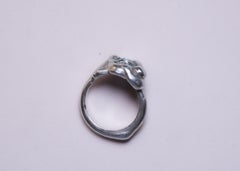 925 Sterling Silver & Aquamarine Ring by L A MH