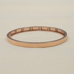 925 Sterling Silver Bangle Bracelet Moissanite Bracelet For Women Wedding Gift.