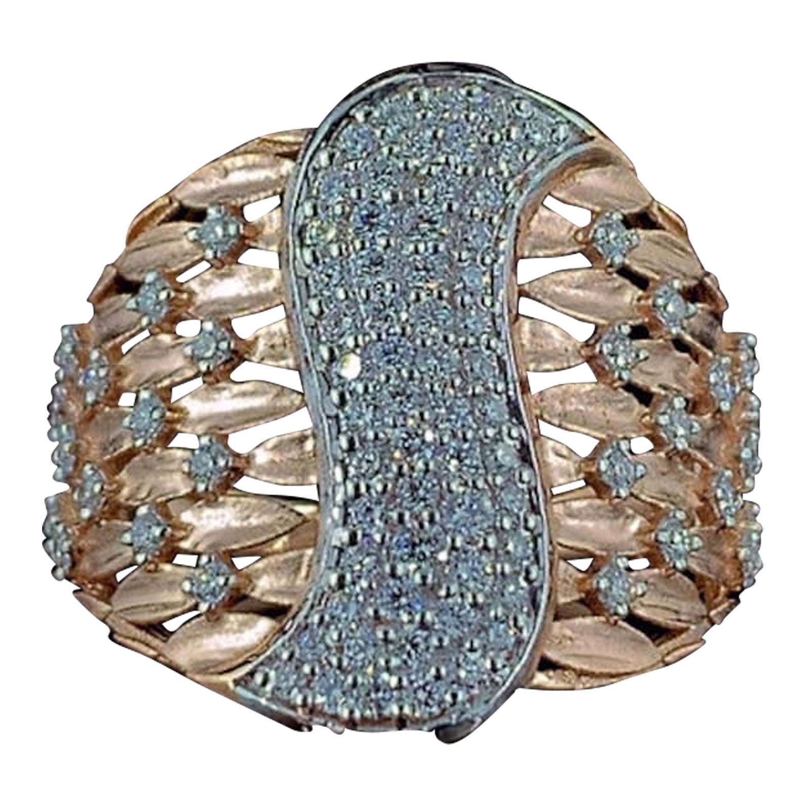 925 Sterling Silver Beautiful Ring Engagement Gift For her For Sale