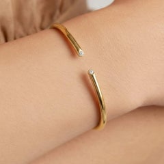 925 Sterling Silver Bracelet Moissanite Bangle Bracelet For Women Simple Gift.