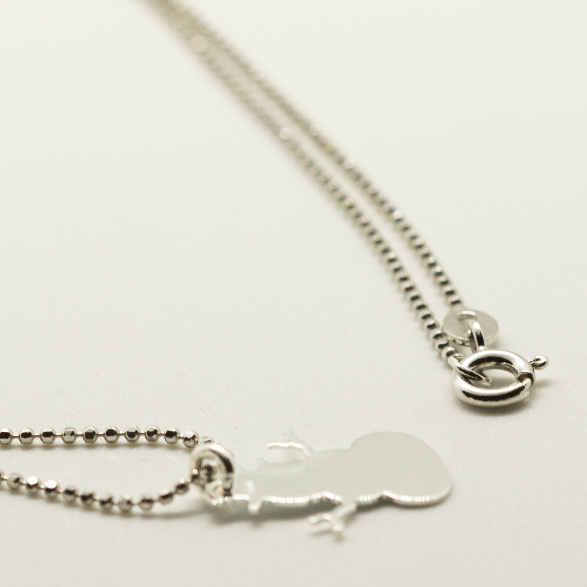 925 Sterlingsilber Weihnachtsschneeflocken-Halskette mit Intini-Schmuck im Zustand „Neu“ im Angebot in Milano, IT